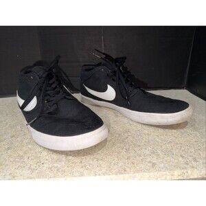 Nike SB Portmore 2 Solarsoft AQ7728-002 Black Shoes Sneakers Size 13